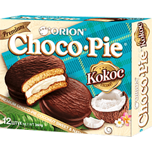 Печенье «Choco Pie Coconut» в глазури, 360 гр 