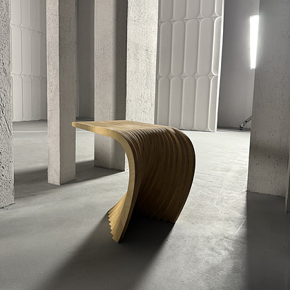 Журнальный столик Karlinwood GAP S 570х324x450 мм, фанера натуральная - 2