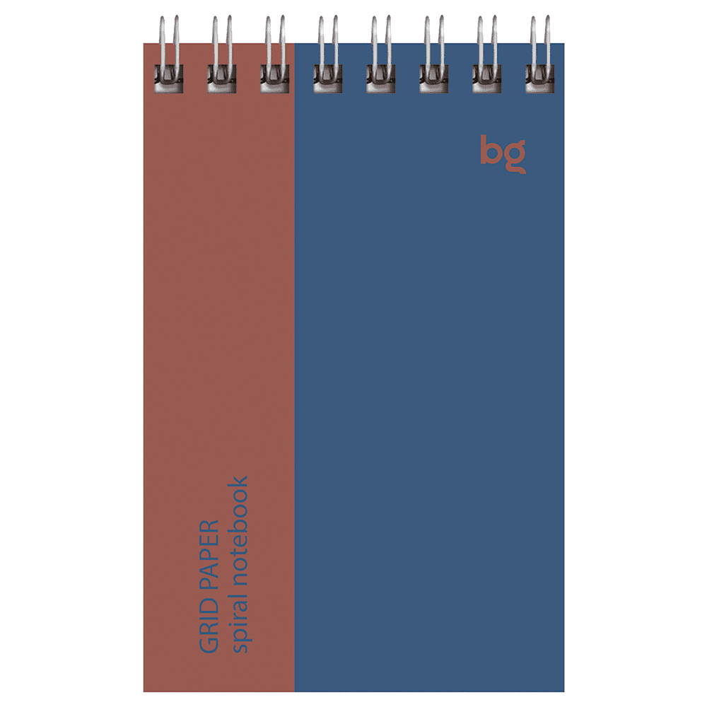 Блокнот "Моноколор", А7, 40 листов, клетка, ассорти - 5