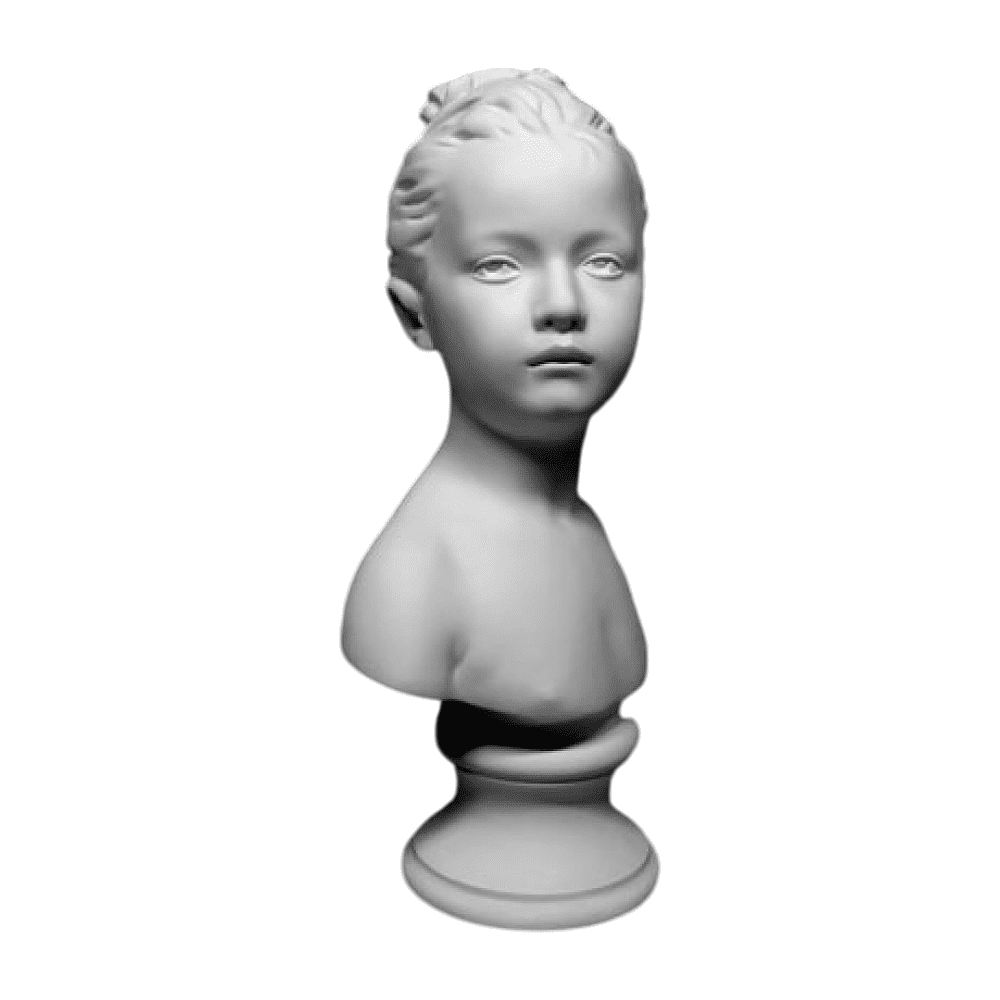 Гипсовая модель "Бюст Луизы Броньяр"