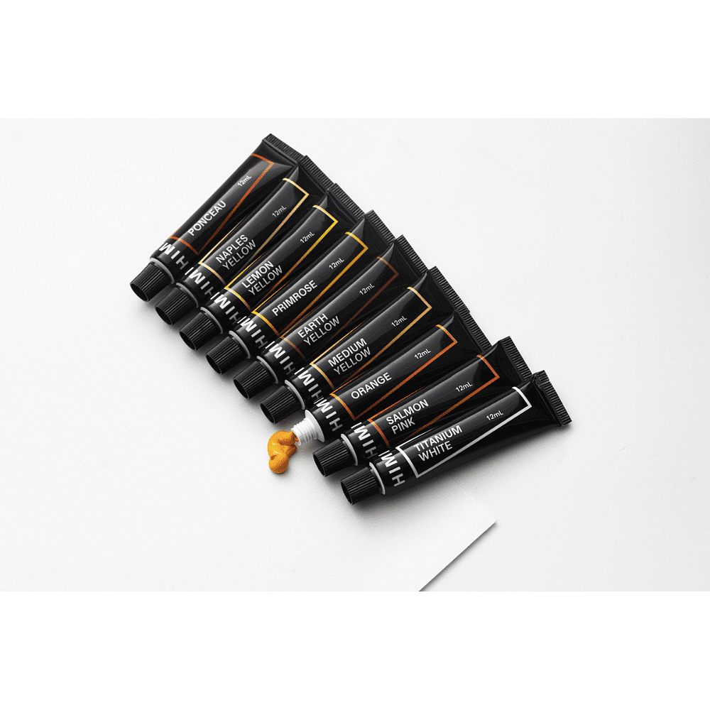 Краски акриловые "Himi.New vision", 12 цветов, тубы - 5