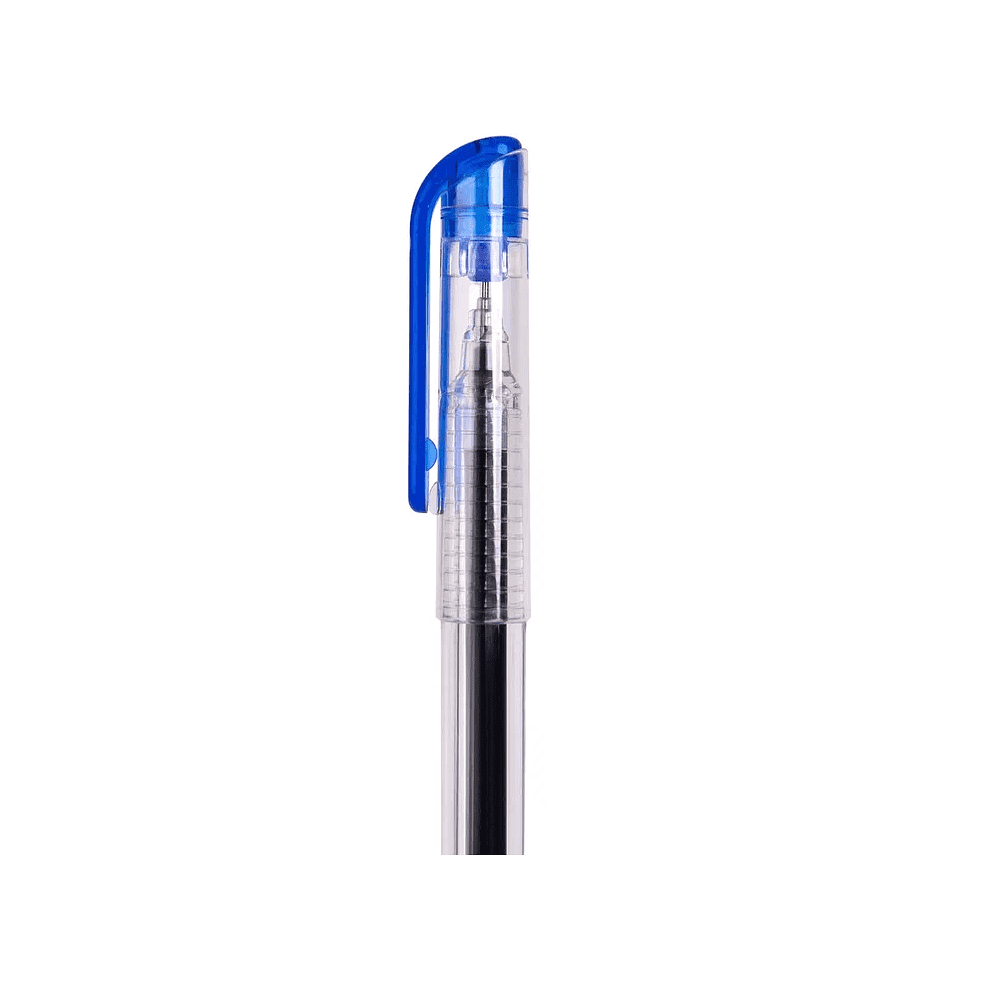 Ручка гелевая "My-Gel Standard", 0.5 мм, прозрачный, стерж. синий - 3