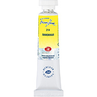 Краски акварельные Белые ночи, 214 лимонная, 10мл., туба