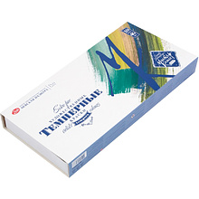 Краски темперные "Мастер Класс", набор 10 цветов, тубы