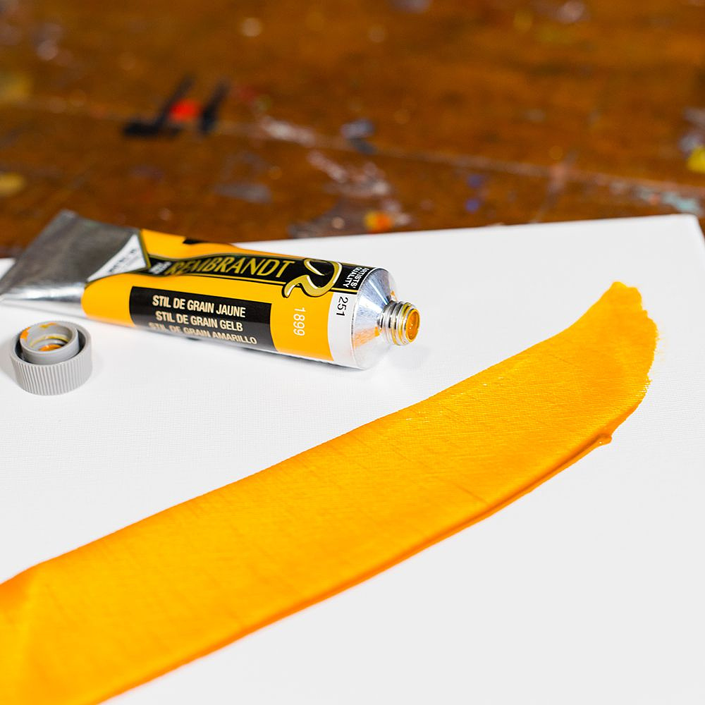 Краски масляные "Rembrandt", 251 гранулированный желтый, 15 мл, туба - 3