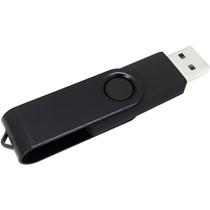 USB Flash накопитель 2.0 16 Gb VDF-008 СС, пластик, металл, черный