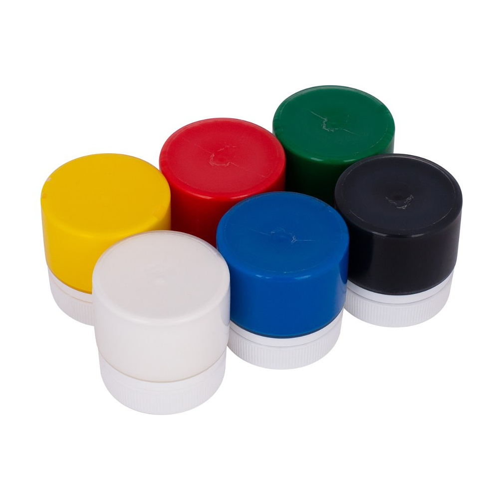 Гуашь "Цветик", 6 цветов, 15 мл. - 2