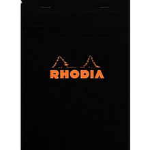 Блокнот "Rhodia", A5, 80 листов, клетка, черный