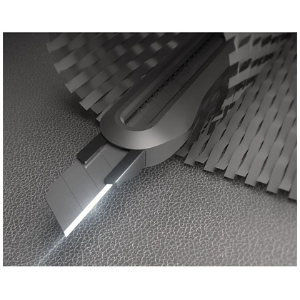 Нож для бумаги "Deli Home", 9 мм, оранжевый - 3