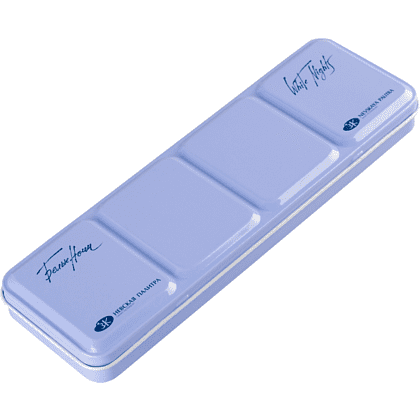 Краски акварельные "Белые ночи грануляция", 21 цвет, кюветы - 7