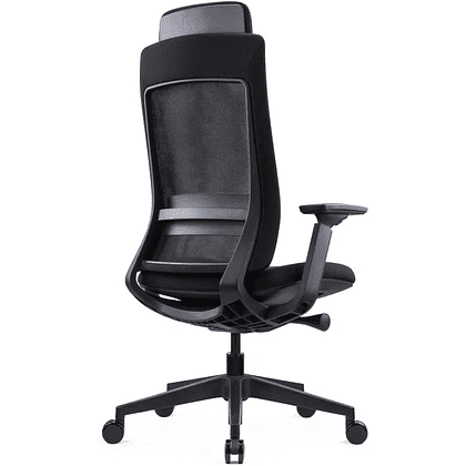 Кресло для руководителя SitZone E-VL002A, сетка, ткань, пластик, черный, -30% - 4