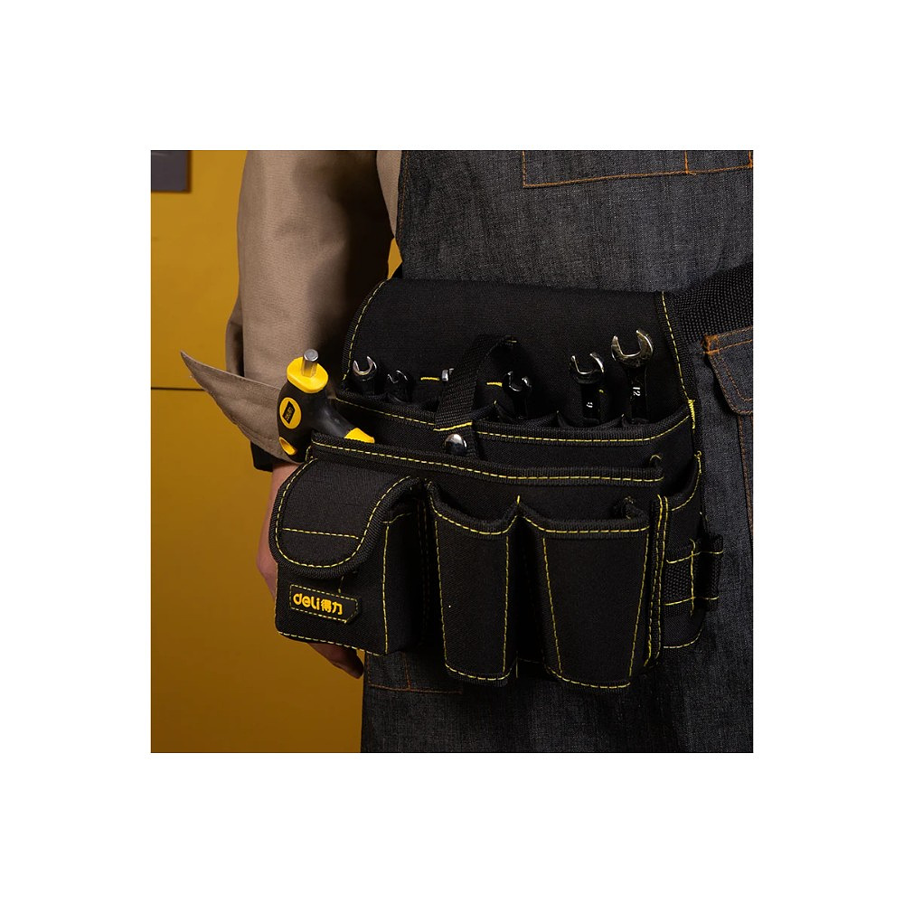 Сумка для инструментов поясная Deli YS EDL-P5, черный - 2