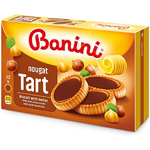 Печенье "Banini.Tart Nougat" 