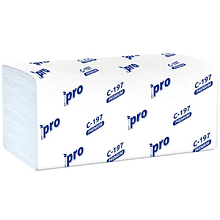 Полотенца бумажные  PROtissue V - сложение 200 листов, 2 слоя, 100% целлюлоза