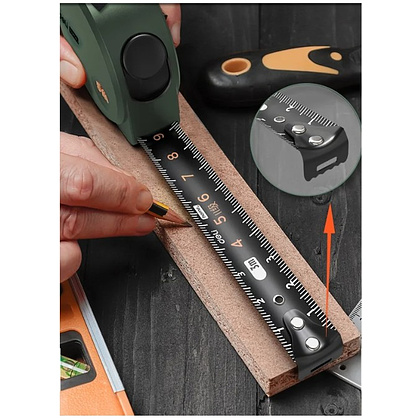 Набор ручного инструмента Deli HS EHT0006L, 6 предметов, Soft Touch, зеленый - 7