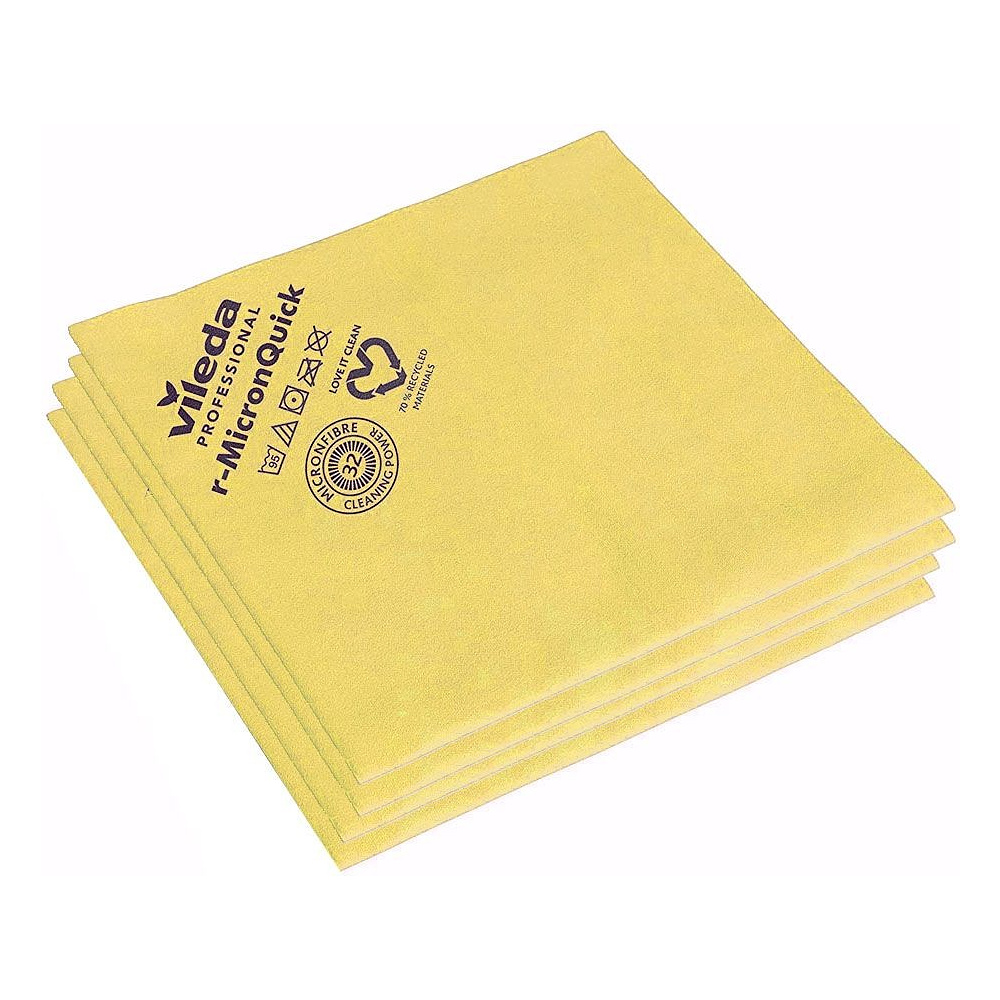 Салфетка из микроволокна "р-НаноТек Микрон" 38*40см, желтый, 5 шт./уп.