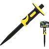 Зубило плоское Deli YS EDL6412, 4х19х305 мм, желтый, черный - 2