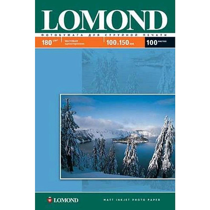 Фотобумага матовая для струйной фотопечати "Lomond", А6, 50 листов, 180 г/м2, матовый - 3