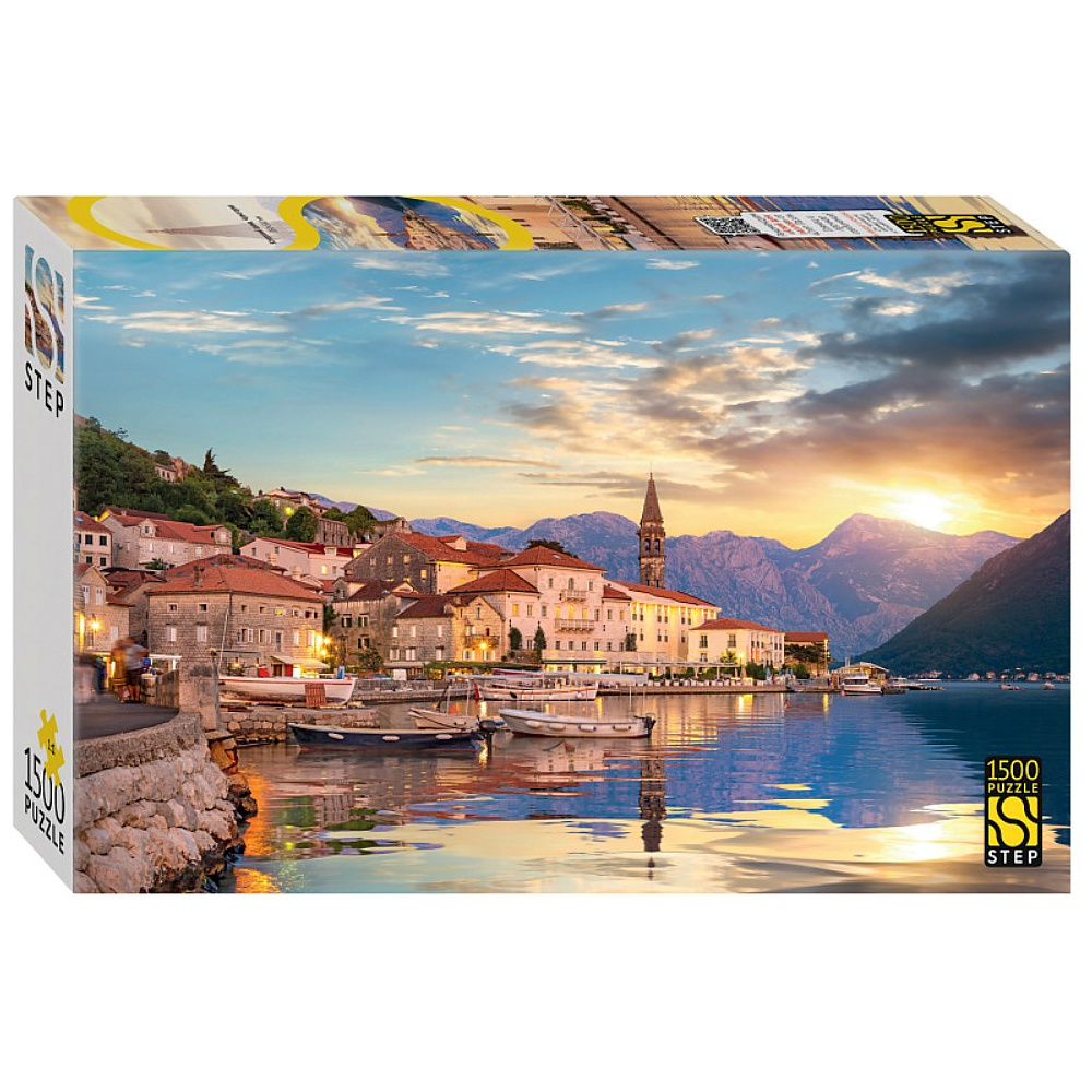 Пазл "Которский залив, Черногория"