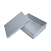 Коробка подарочная картонная, 223х308х95 мм, серебро - 4