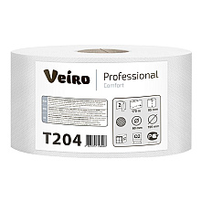 Бумага туалетная в средних рулонах "Veiro Professional Comfort"