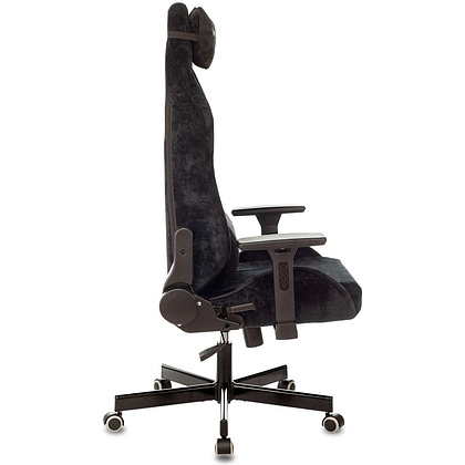 Кресло игровое Бюрократ Knight N1 Fabric, ткань, черный - 2