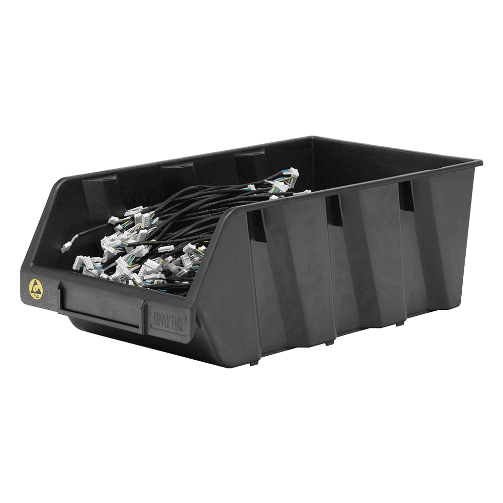 Ящик пластиковый "Практик ESD", 400x230x150 мм - 2