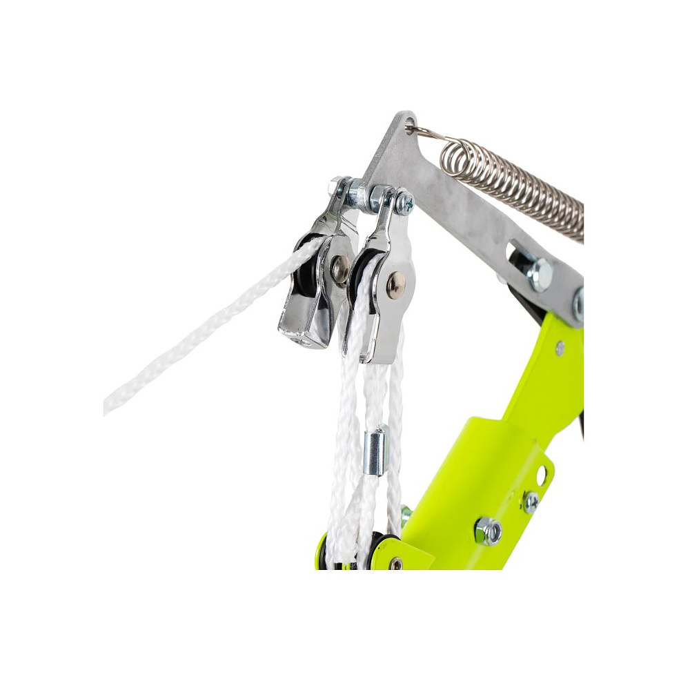 Высоторез-сучкорез с секатором штанговый DELI DL580512, серебристый, зеленый - 10
