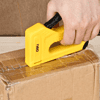 Пистолет скобозабивной Deli EDL238002, 25,5x15x3 см., желтый - 5