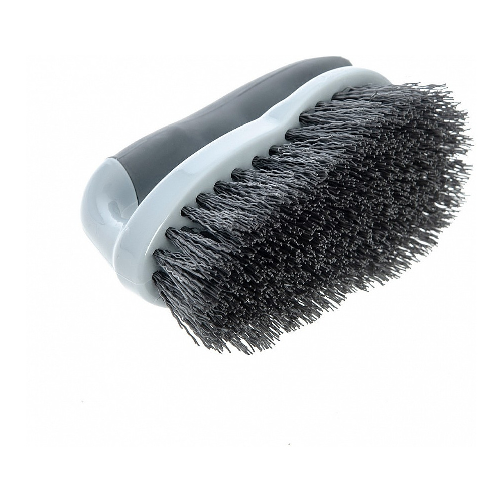 Щетка универсальная утюжок HQ Profiline, 15 см, жесткая, серый - 4