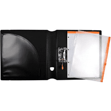 Папка регистратор "Exactive", А4+, 60 мм, ПВХ, черный