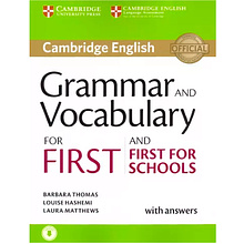 Книга "Grammar and Vocabulary for First and First for Schools Book with Answers and Audio", Barbara T.