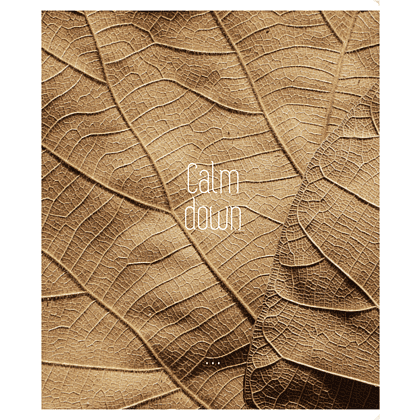 Тетрадь "Calm down", А5, 96 листов, клетка, скоба сбоку, ассорти - 3