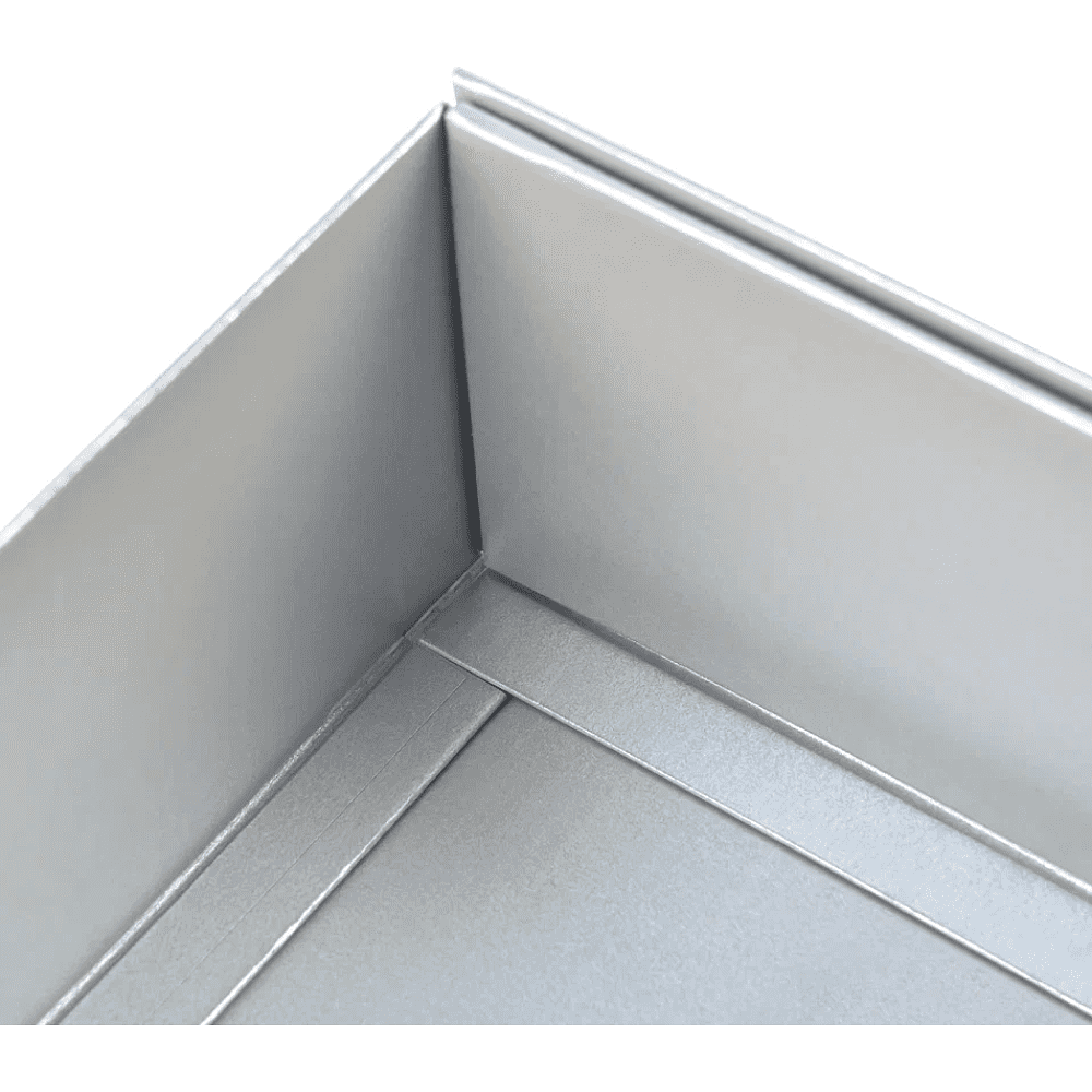 Коробка картонная, 220х160х95 мм, серебро - 7