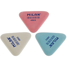 Ластик Milan "4865", 1 шт, ассорти