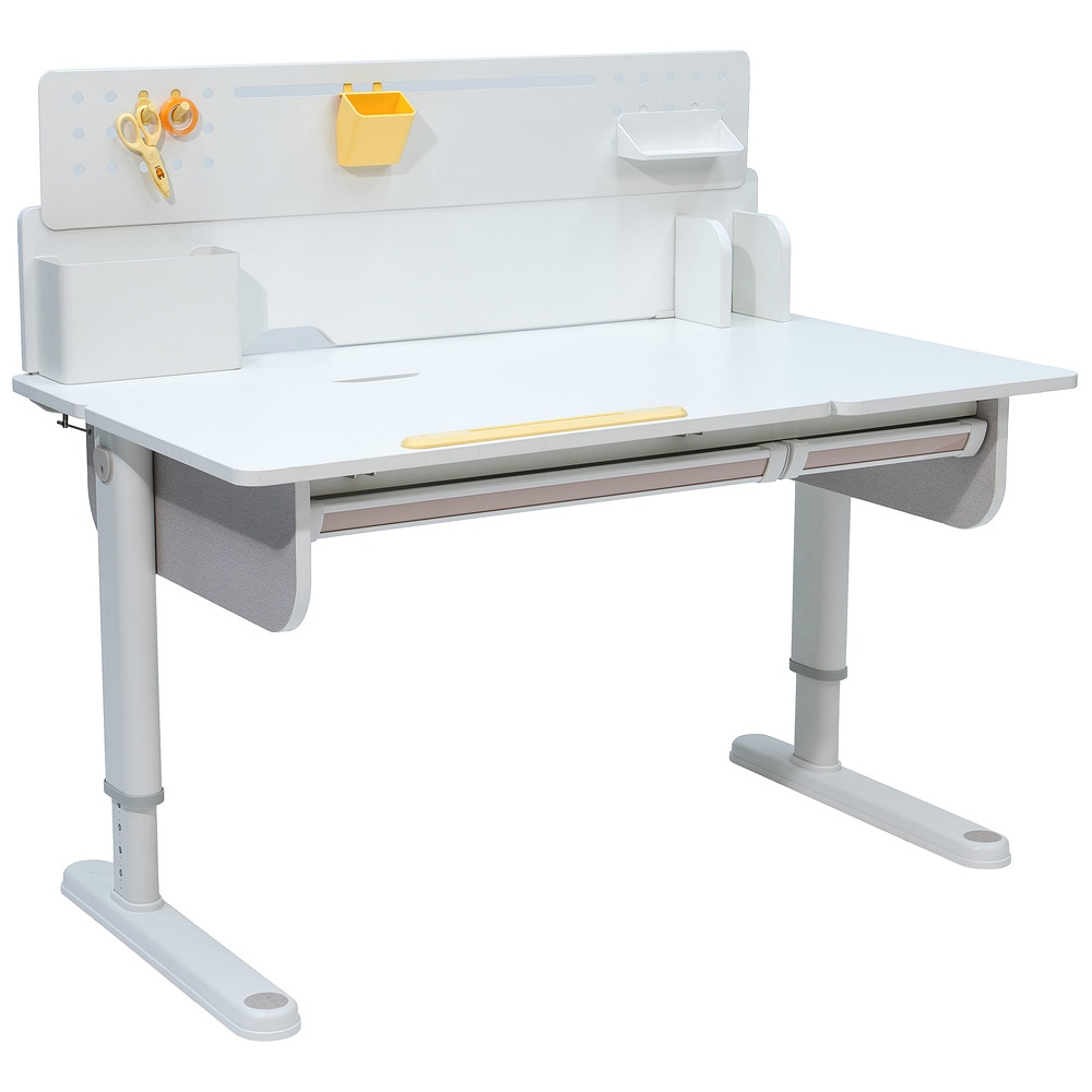 Полка Ergosmart Wooden Space S, 1000х382 мм, с подставкой для книг - 4