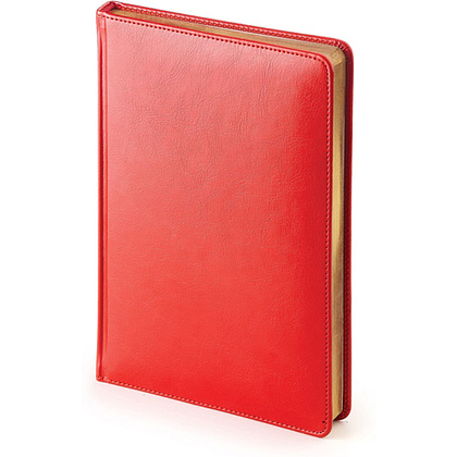 Ежедневник недатированный "Sidney Nebraska", А5, 272 страницы, красный