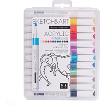 Набор маркеров художественных "Sketch&Art"