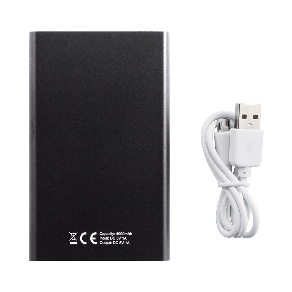 Зарядное устройство Power Bank "P324.951", 4000 мА·ч, черный, белый - 2