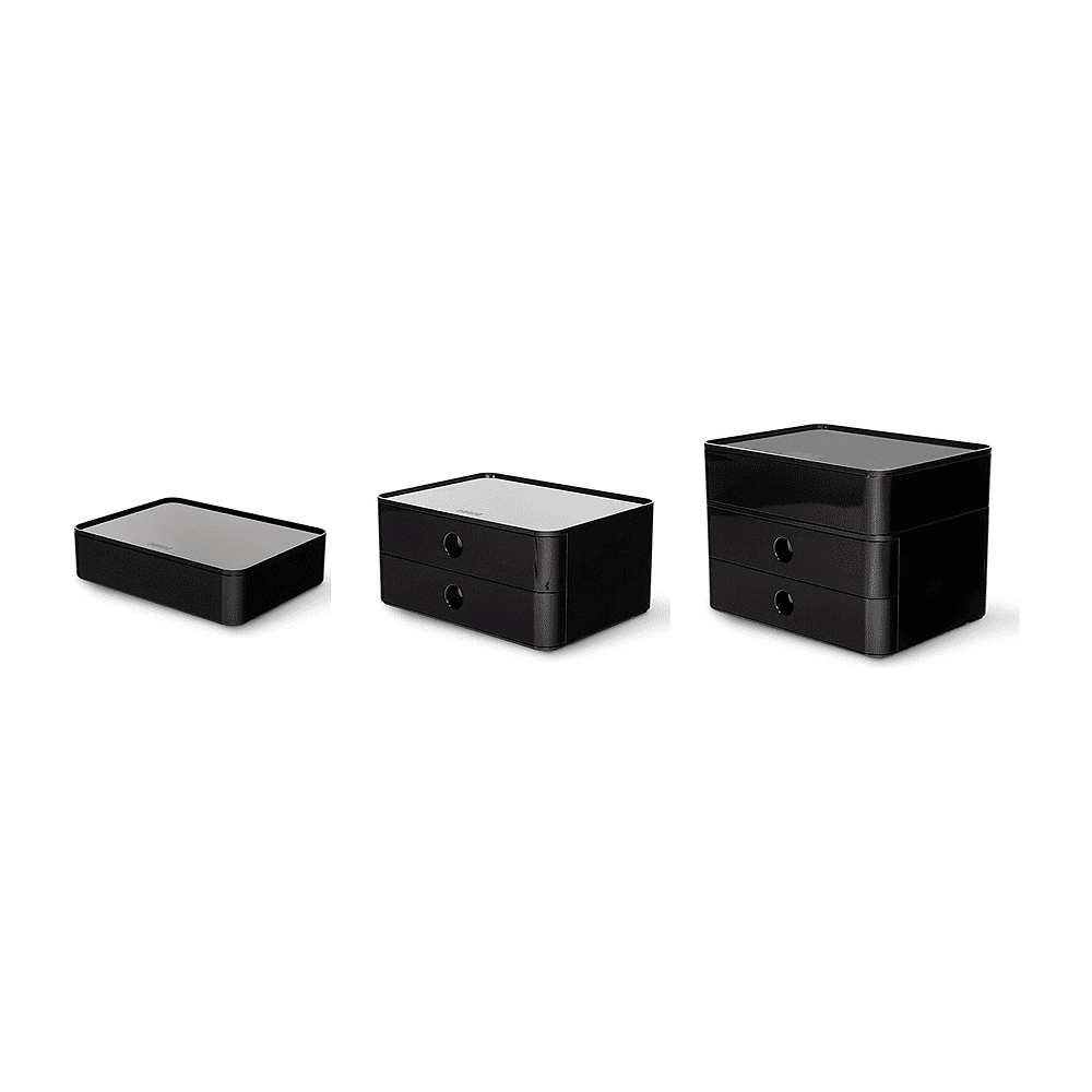 Блок из 2-х лотков закрытый "Allison", черный - 3