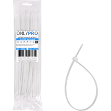 Хомут нейлоновый OnlyPro, 4.8х370 мм