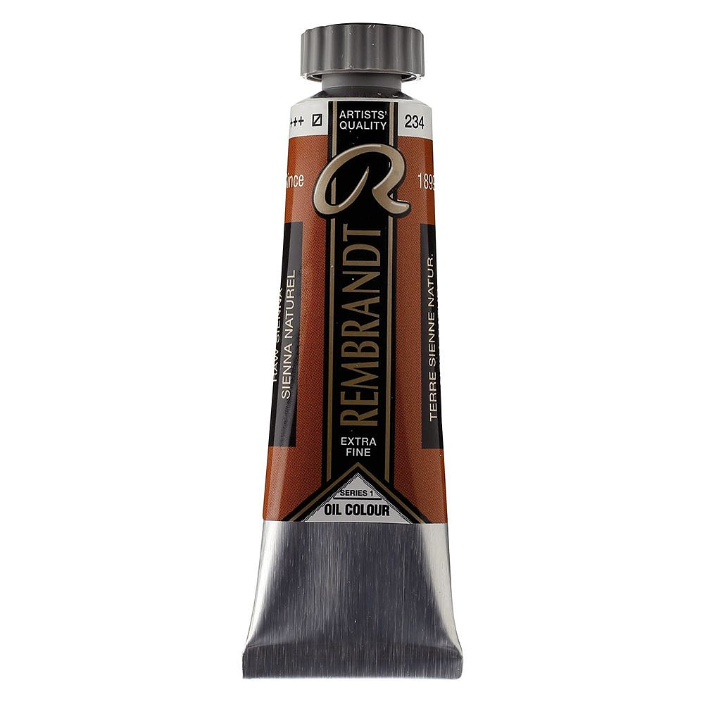 Краски масляные "Rembrandt", 234 сиена натуральная, 15 мл, туба