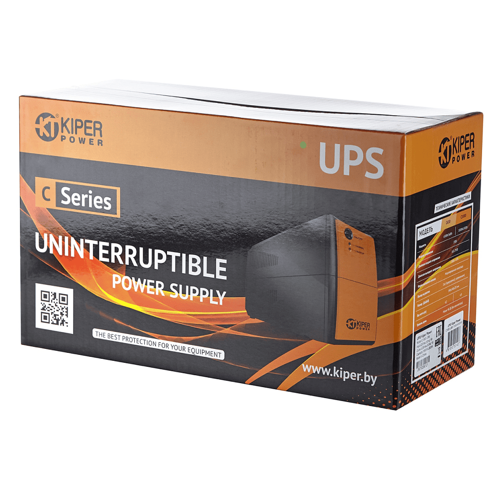 ИБП Kiper Power C1000 (1000VA/500W) - 5