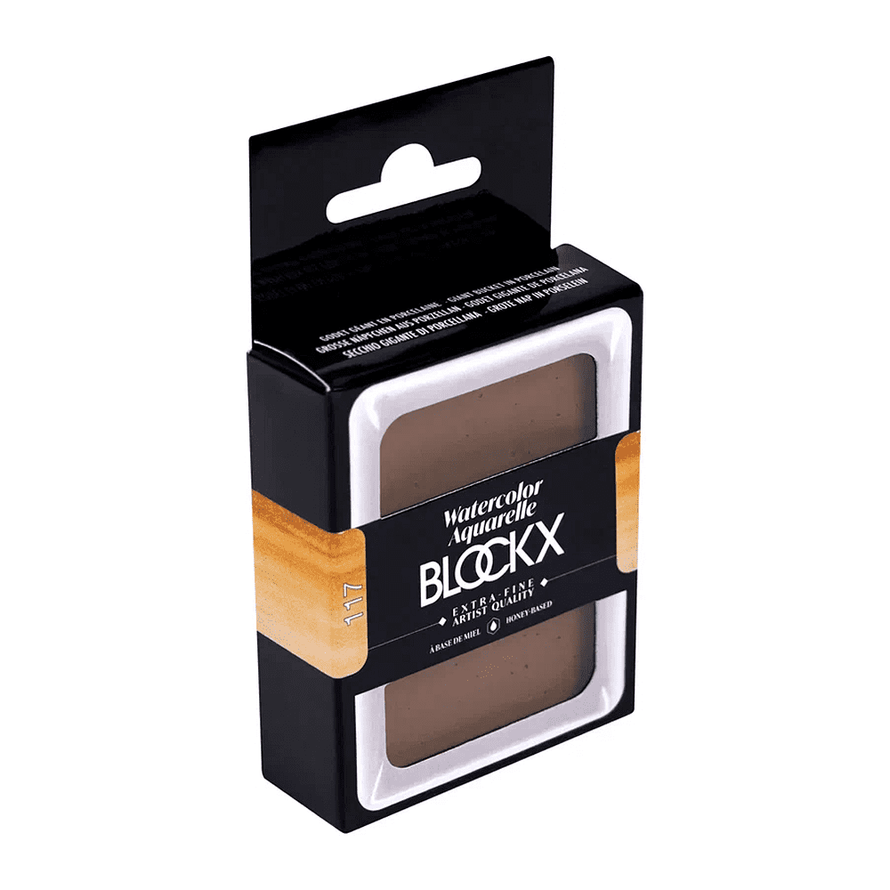 Краски акварельные "Blockx. Giant pan", 117 итальянская земля, 18 мл., кювета - 4
