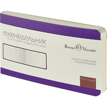 Еженедельник недатированный "Megapolis Velvet Flex"