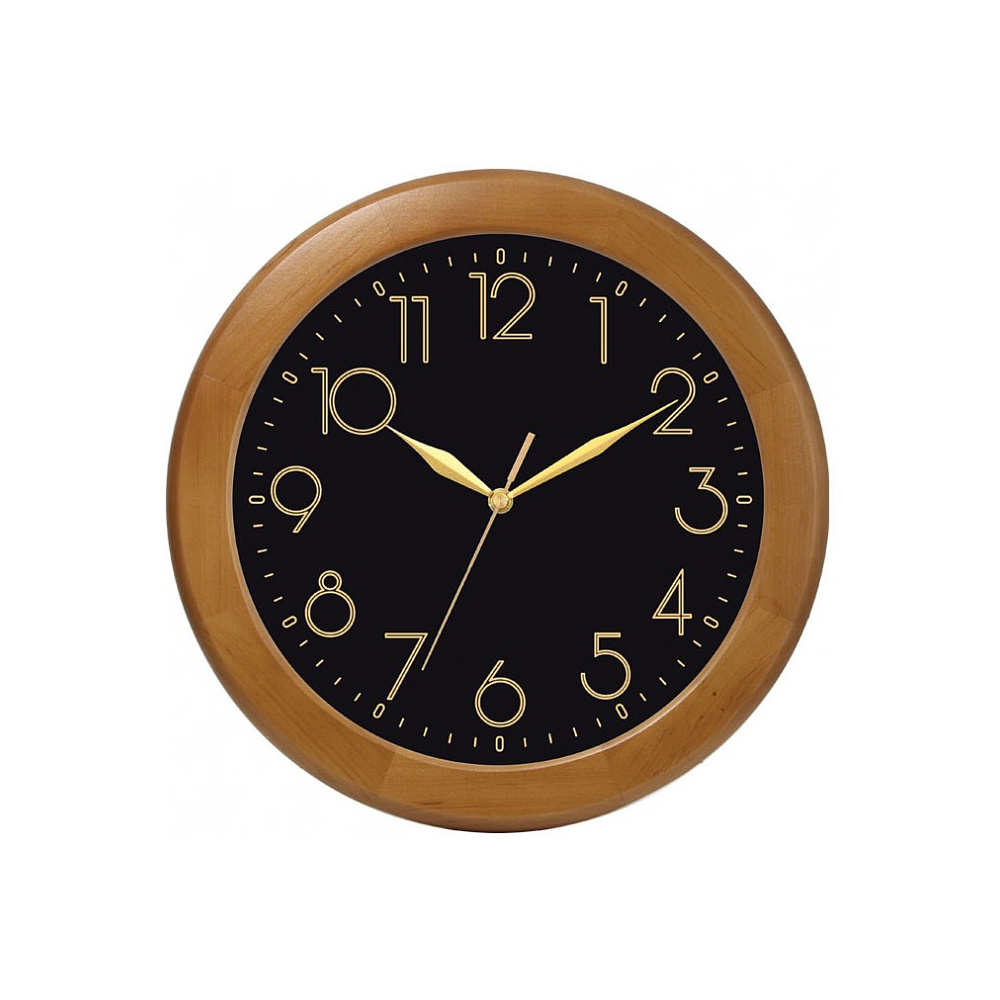 Часы настенные "988958", коричневый