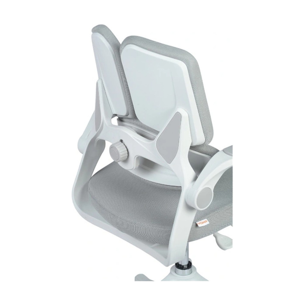 Кресло детское YOKA YC-10 Vally, сетчатая ткань, серый, пластик, белый - 5