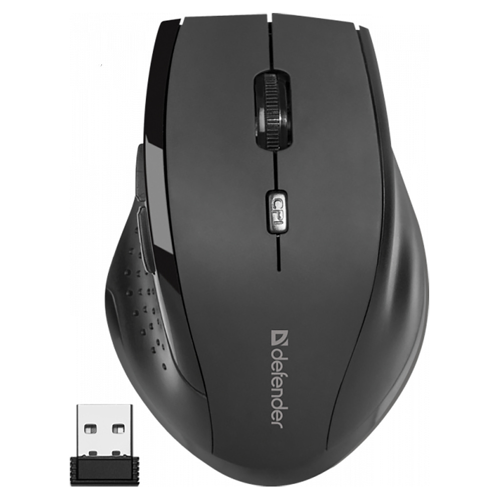 Мышь DEFENDER "Accura MM-365" беспроводная, черный - 4