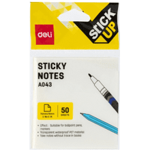 Бумага для заметок "Deli", 76x76, 50 листов