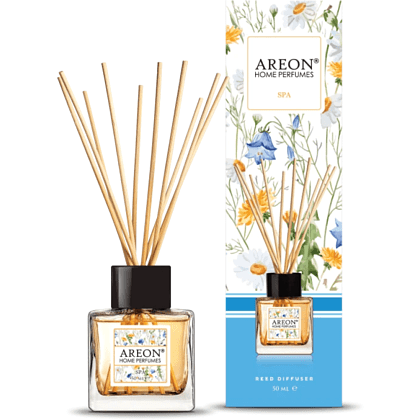 Аромадиффузор Areon Home perfume Botanic sticks СПА, 50 мл